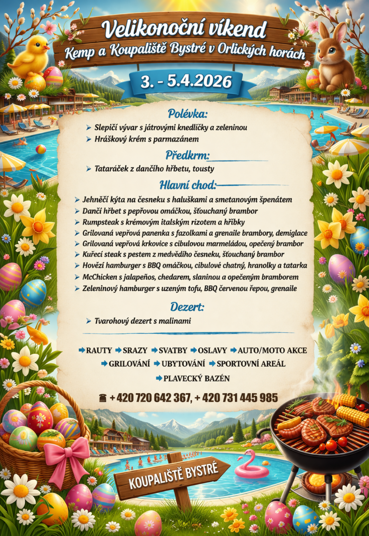 Velikonoční víkend 2026